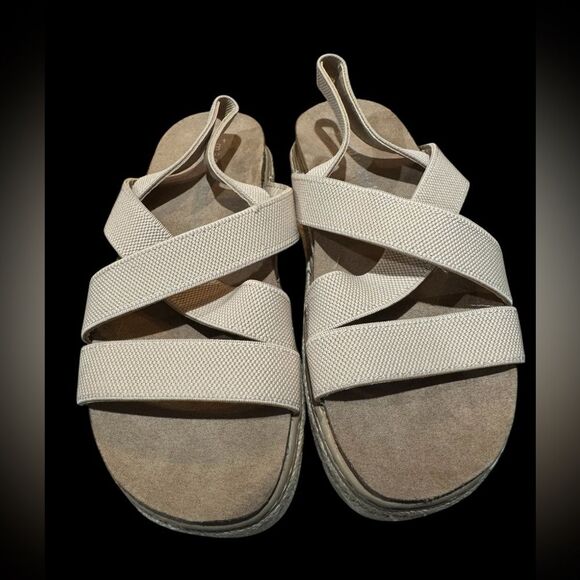 Madden Girl Lorra Blush Platform Sandals Women’s Medium Height Size 7 1/2 - Picture 1 of 6